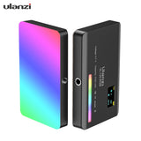 Ulanzi VL120 RGB Mini LED Video Light 2500K-9000K Photography Fill-in Light Dimmable CRI95+ 20 Lighting Effects